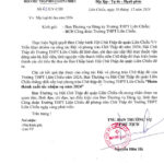 HỘI CHỮ THẬP ĐỎ TRƯỜNG THPT LIÊN CHIỂU ĐƯỢC BAN CHẤP HÀNH HỘI CHỮ THẬP ĐỎ QUẬN LIÊN CHIỂU XẾP LOẠI HOÀN THÀNH XUẤT SẮC NHIỆM VỤ NĂM 2024