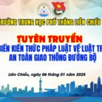TUYÊN TRUYỀN PHỔ BIẾN KIẾN THỨC VỀ LUẬT TRẬT TỰ, AN TOÀN GIAO THÔNG ĐƯỜNG BỘ, NĂM HỌC 2024 -2025